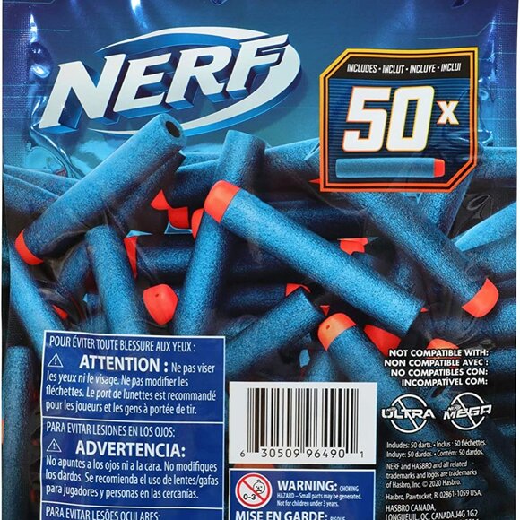 Nerf Elite 2.0 50-Dart Refill Pack -- Includes 50 Official Nerf Elite 2.0 New - Picture 4 of 4